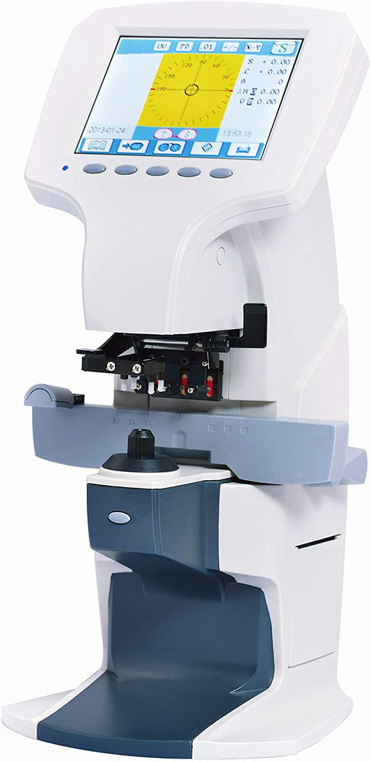 5.7" LCD Screen Optical Digital Auto Lensmeter Lensometer Focimeter PD+UV/w Thermal Printer AL-N9 - Lunar Health Store