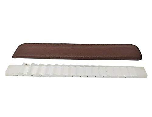 Ophthalmic Optical Vertical (15) Prism Bar Eye Set/w Leather Pouch - Lunar Health Store
