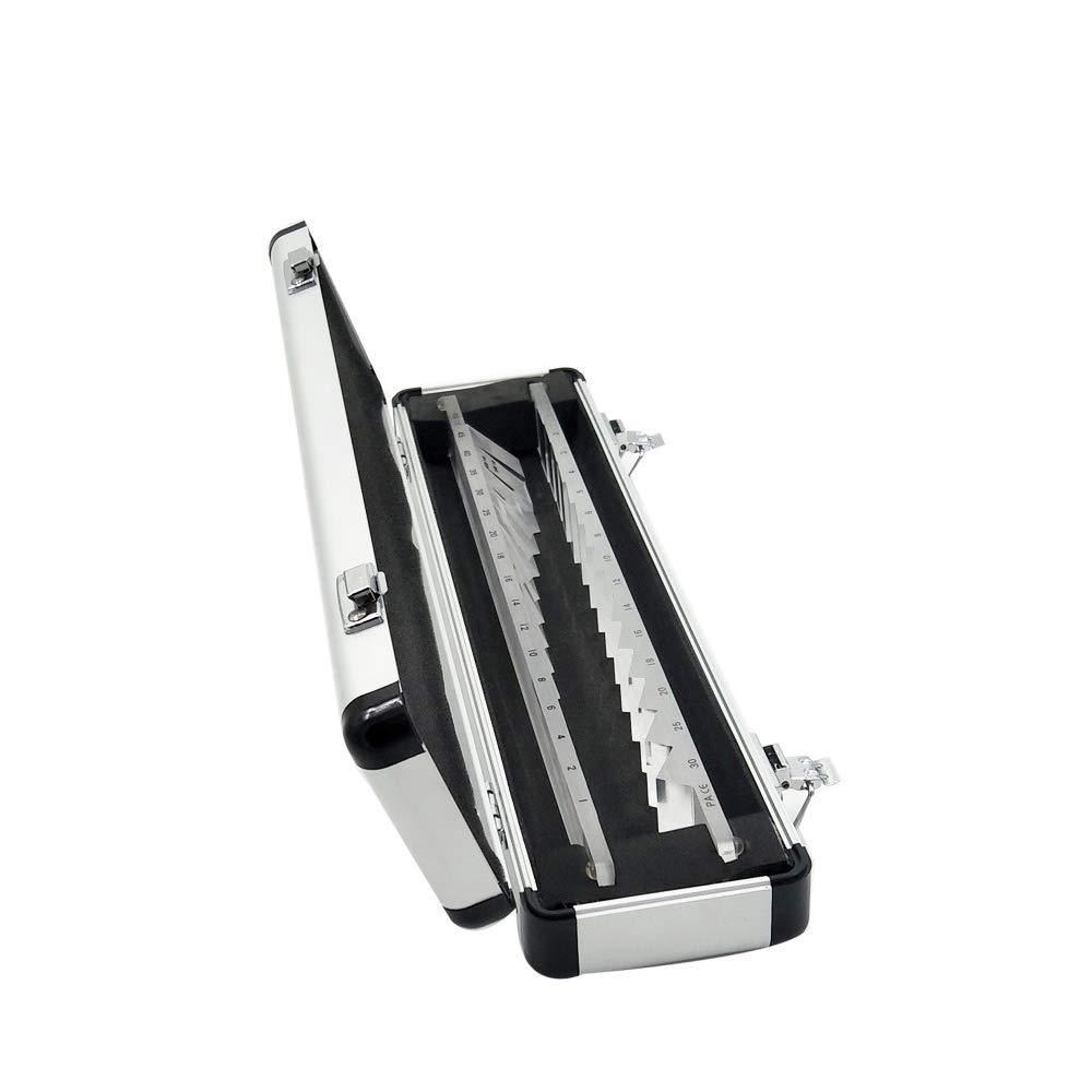 Optical Prism Bar Set Horizontal (16) & Vertical (15) Eye Prism Bars/w Aluminum case - Lunar Health Store