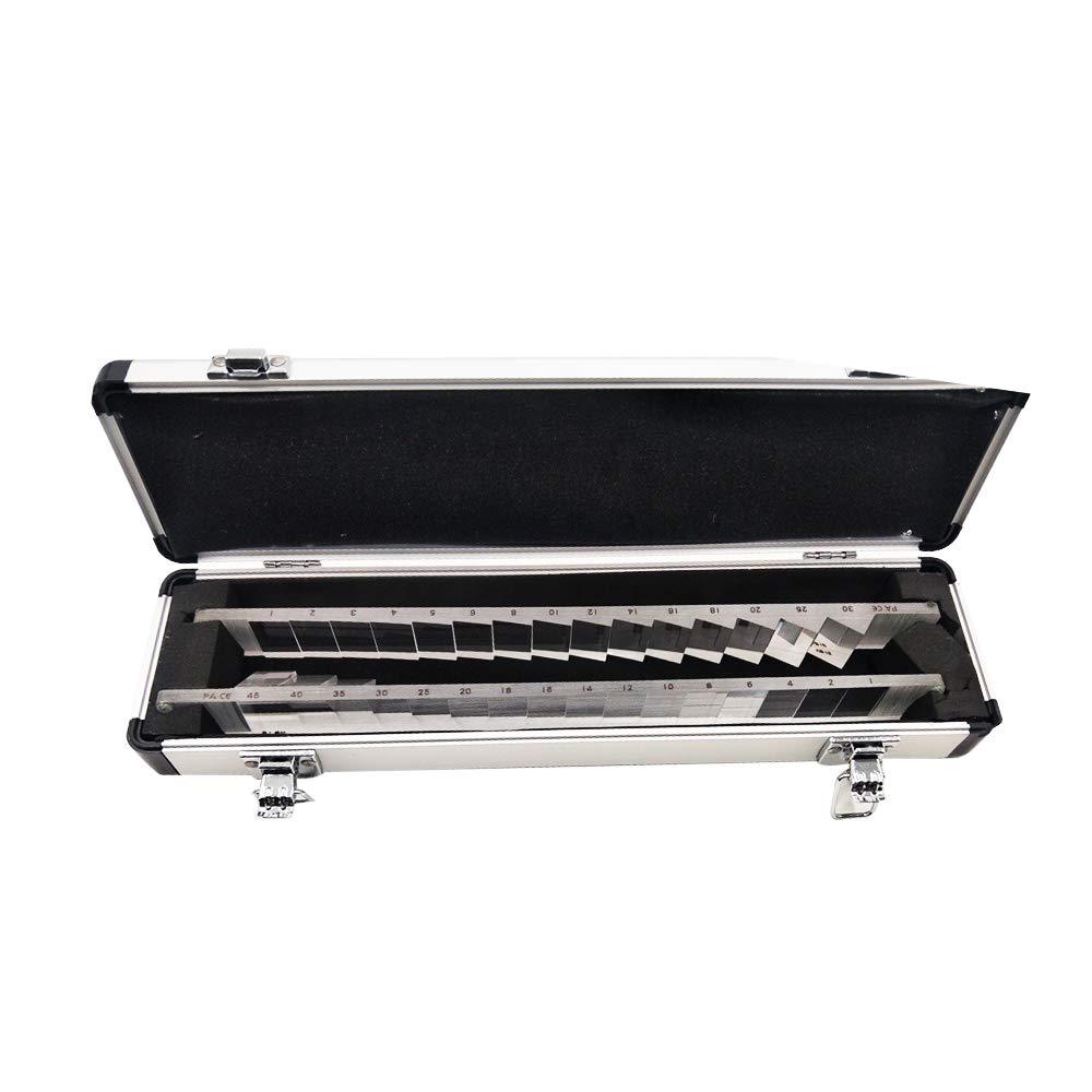 Optical Prism Bar Set Horizontal (16) & Vertical (15) Eye Prism Bars/w Aluminum case - Lunar Health Store