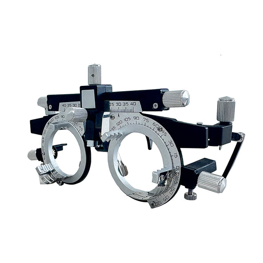 Optical Trial Lens Frame Optometry Universal Fully Adjustable Optical Lightweight Trial Lens Frame for Optometry and Optician Glasses Testing and Fitting