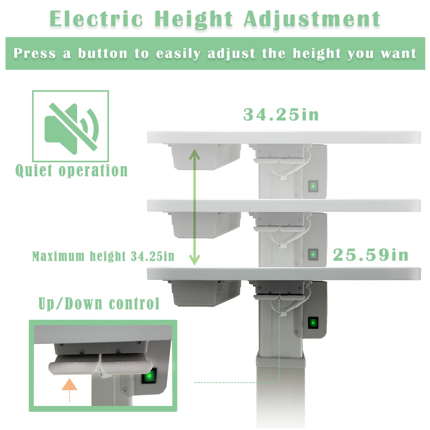 TB-S100 Motorized Table