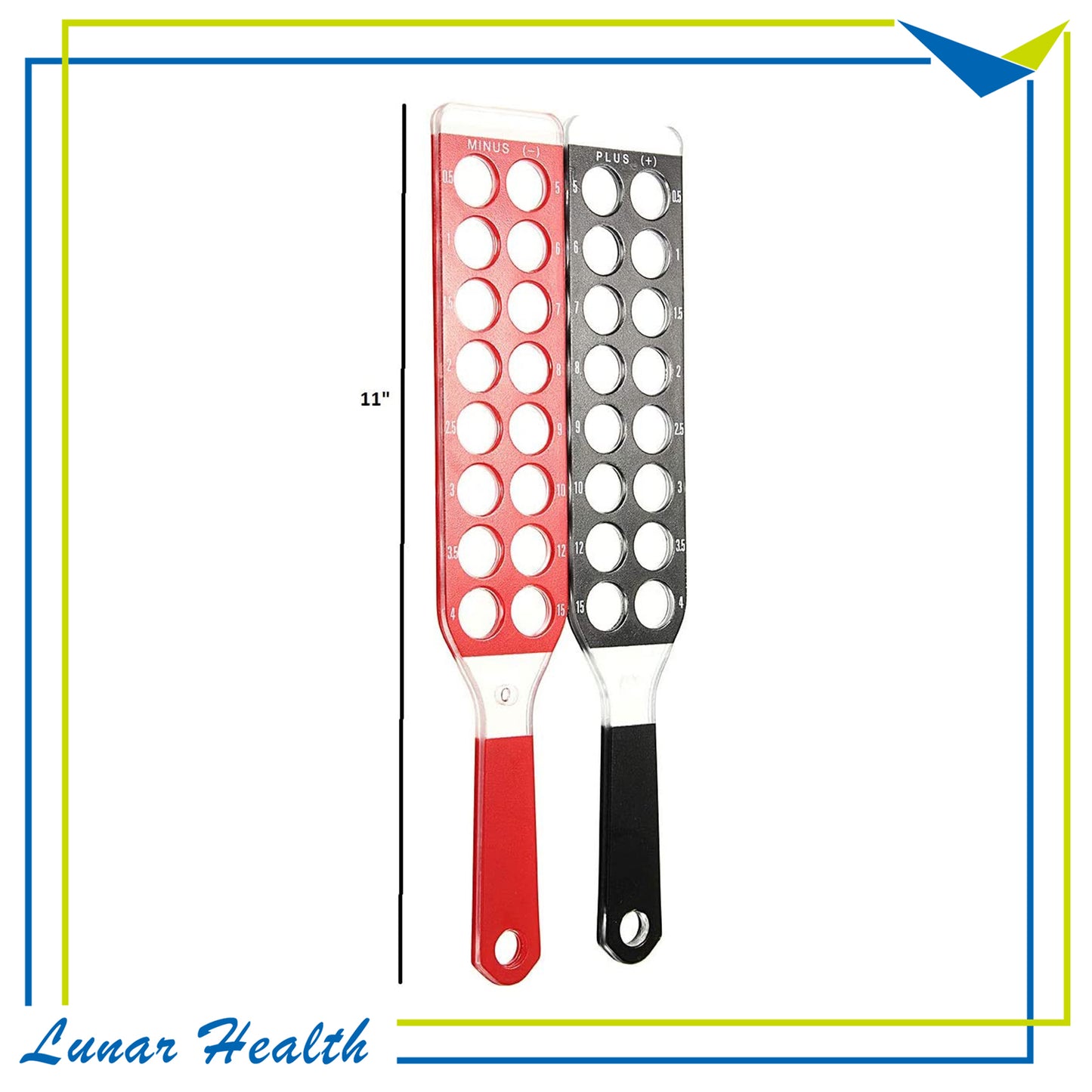 2 Piece Retinoscopy Rack 32 Lenses