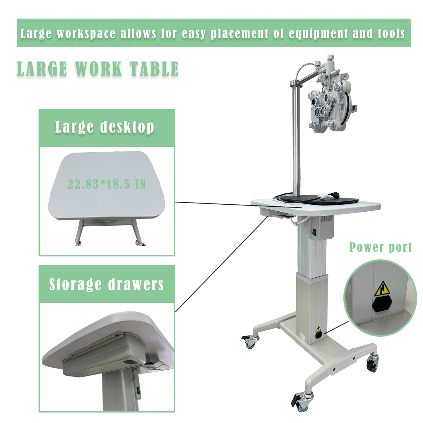 TB-S100 Motorized Table