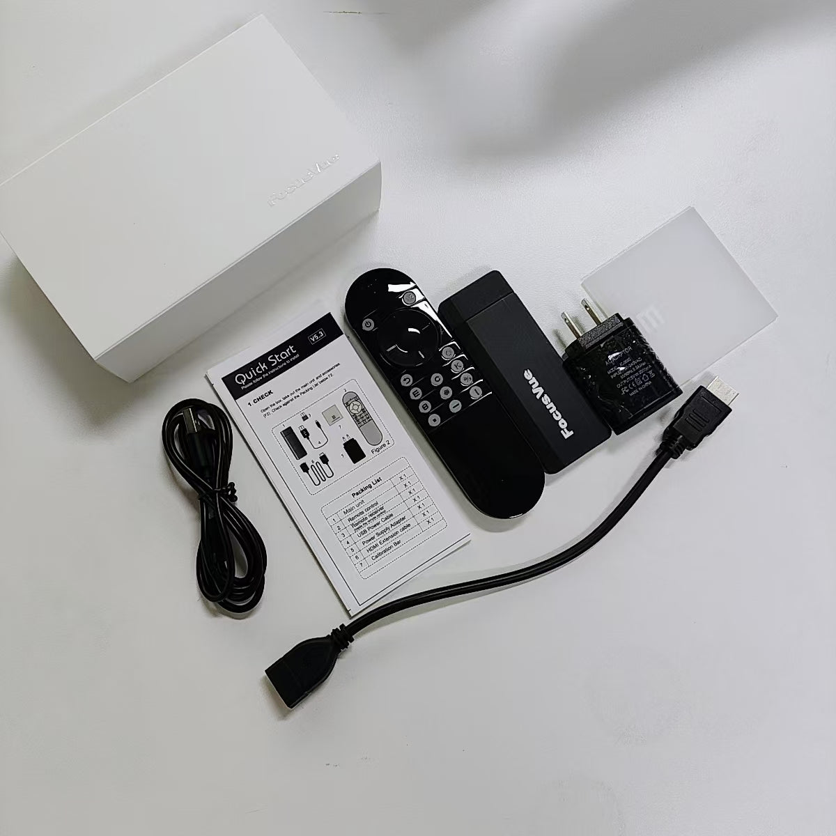FocusVue Elite Digital Eye Vision Chart Acuity Chart