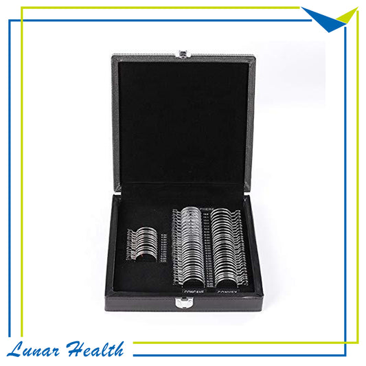 68 Pieces TLS Metal Rim Optical Lens Set