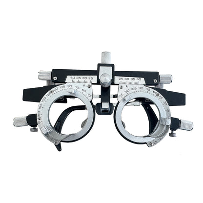Optical Trial Lens Frame Optometry Universal Fully Adjustable Optical Lightweight Trial Lens Frame for Optometry and Optician Glasses Testing and Fitting