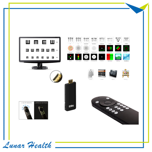 Elite Digital Eye Vision Chart Acuity Chart (Upgraded)