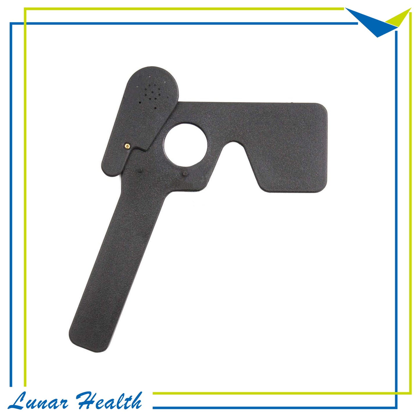 Black Plastic Lorgnette Multi Pinhole Hand Occluder