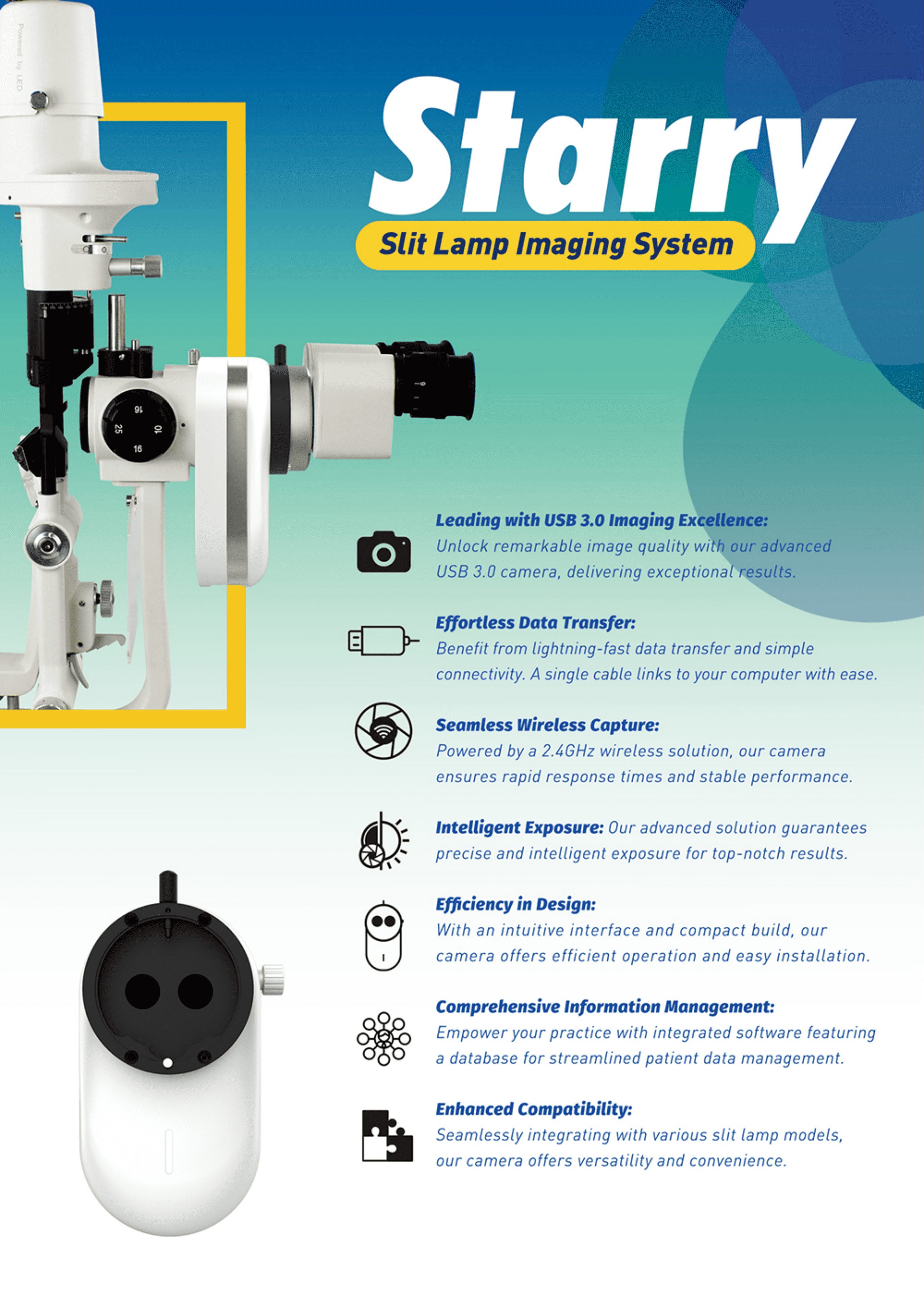 Starry Digital Slit Lamp Imaging System