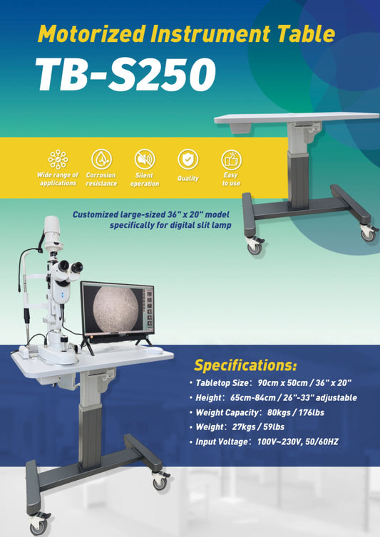 TB-S250 Motorized Table