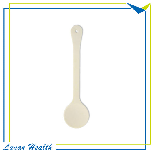 9.5 Inch White Plastic Eye Occluder