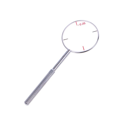 0.25, 0.50, 0.75, 1.00 Optical Cross Cylinder Lenses with Case
