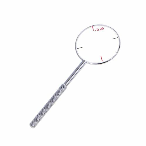 2 pcs Optometry 0.25/0.50 Trial Jackson Cross Cylinder Diopters Optical Optics Tool Lens - Lunar Health Store