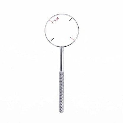 2 pcs Optometry 0.25/0.50 Trial Jackson Cross Cylinder Diopters Optical Optics Tool Lens - Lunar Health Store