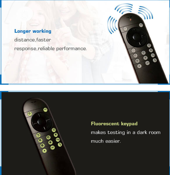 Elite Digital Eye Chart Remote Control