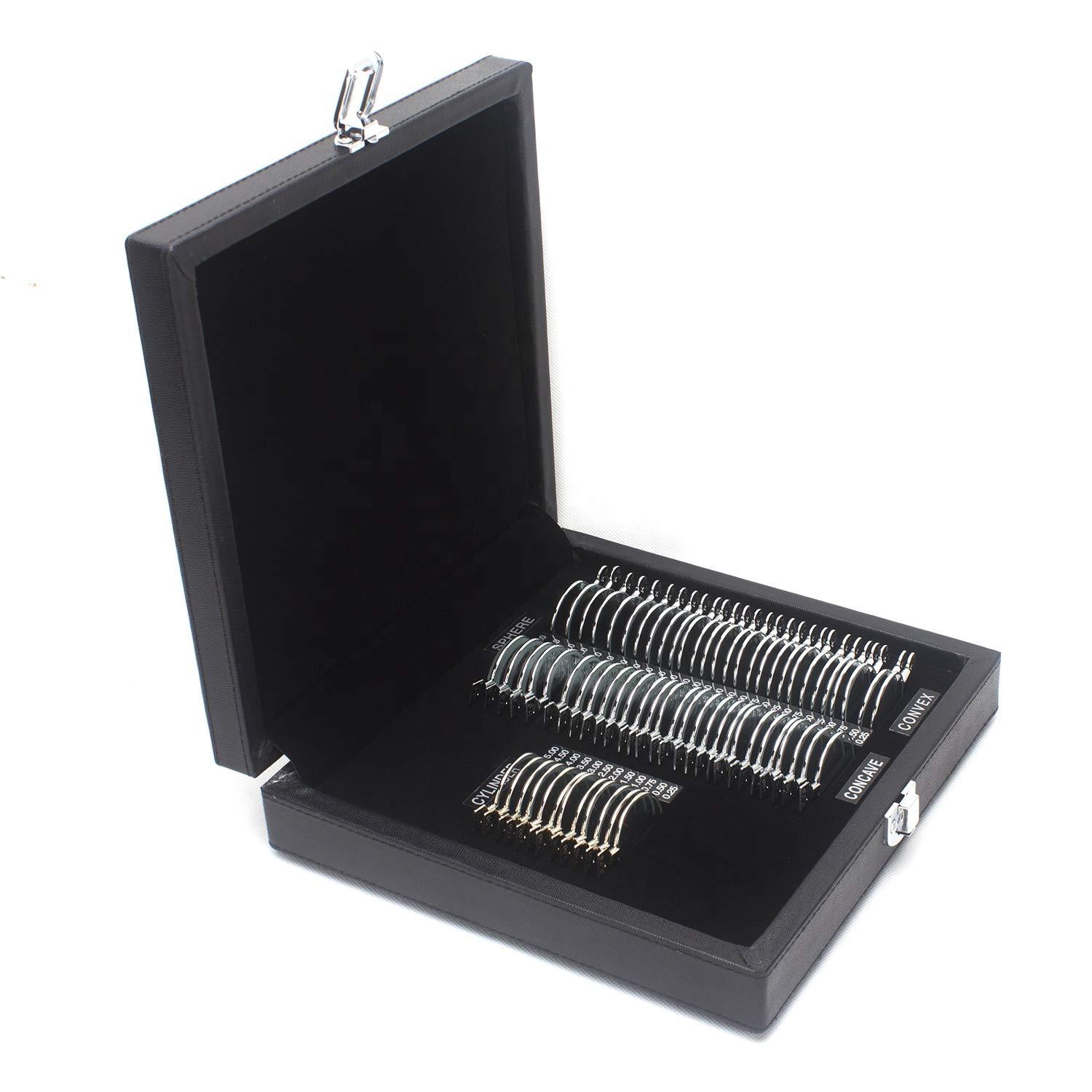 68 pcs Pieces Trial Lens Set TLS Metal Rim Optometry Optical Instrument/w Leather case - Lunar Health Store