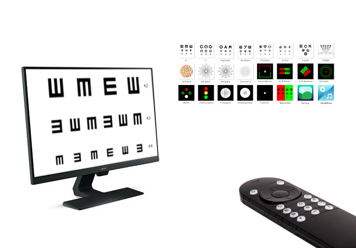 Elite AIO Optical Digital Visual Acuity Chart – Lunar Health Store