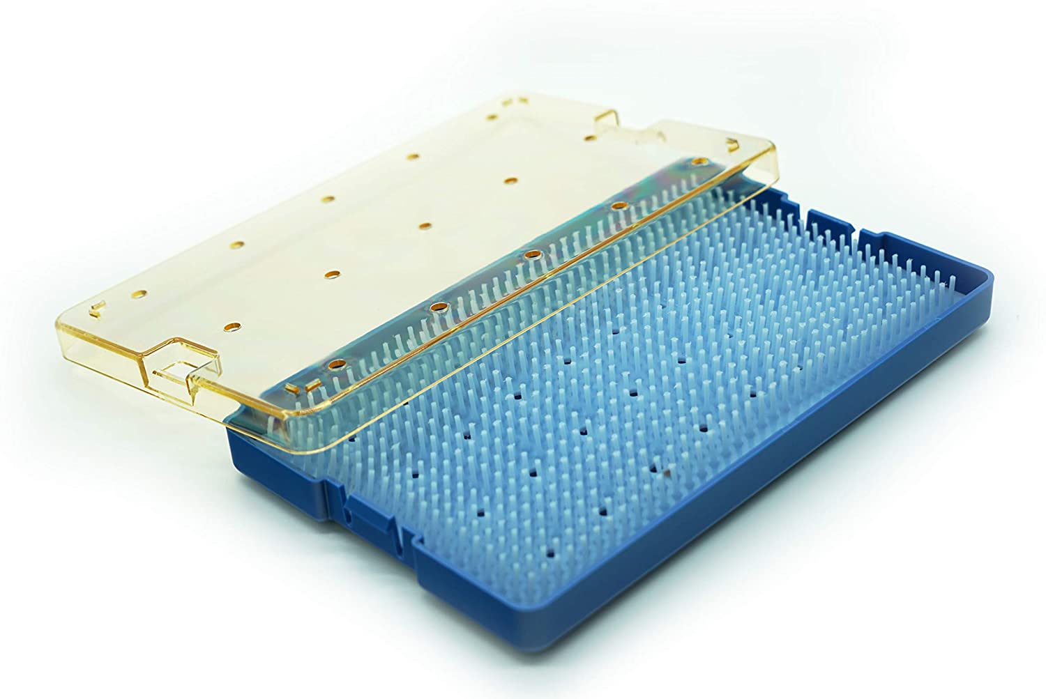 Big Plastic Sterilization Tray Case with Silicone Mat Ophthalmic Eye Instrument - Lunar Health Store