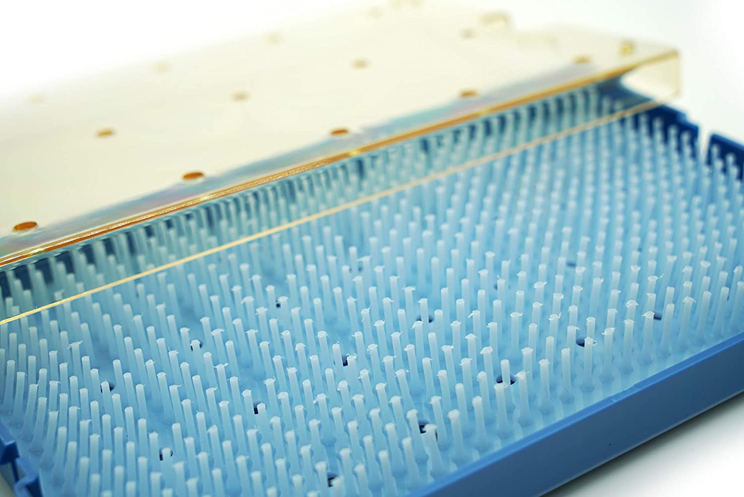 Big Plastic Sterilization Tray Case with Silicone Mat Ophthalmic Eye Instrument - Lunar Health Store