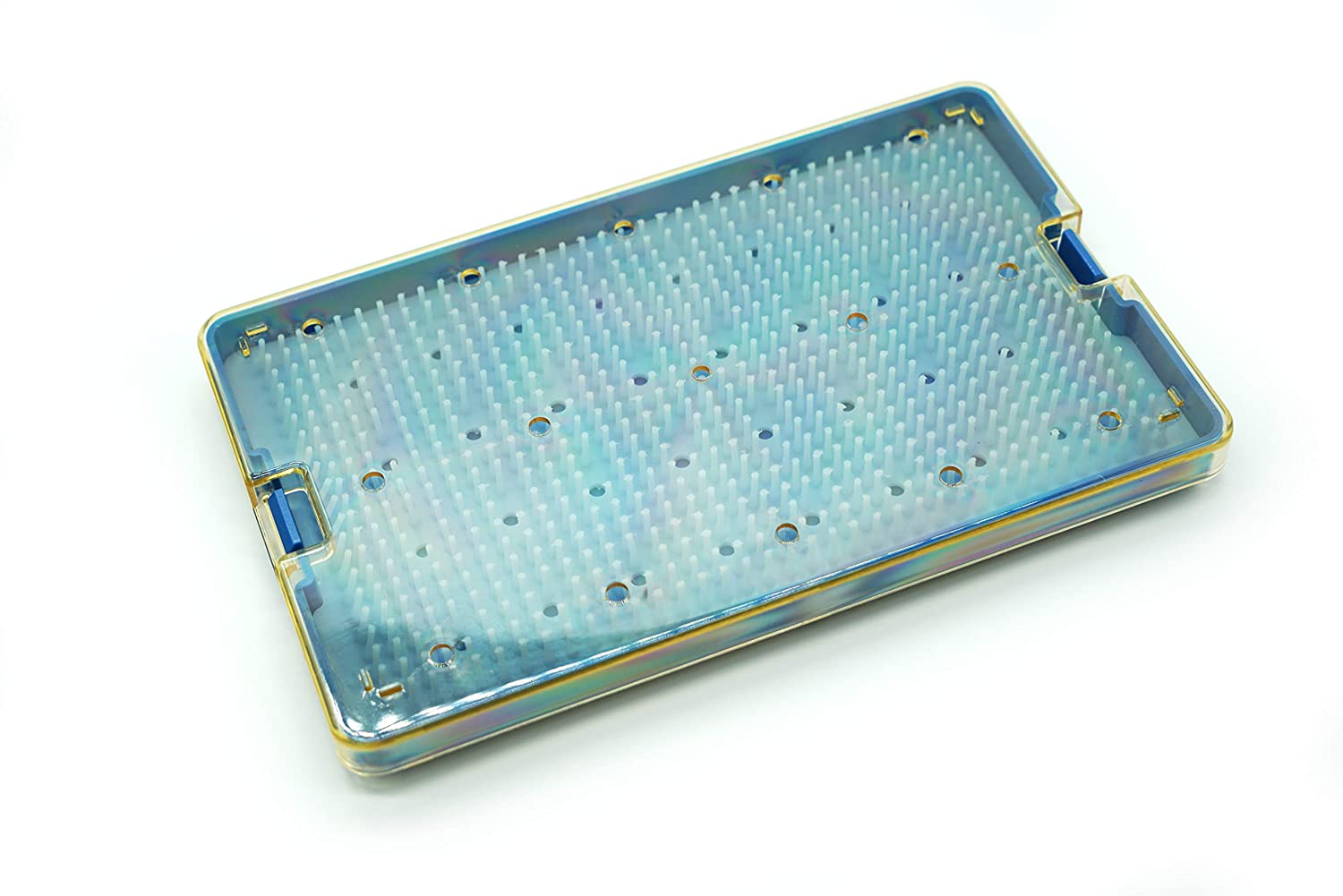 Big Plastic Sterilization Tray Case with Silicone Mat Ophthalmic Eye Instrument - Lunar Health Store