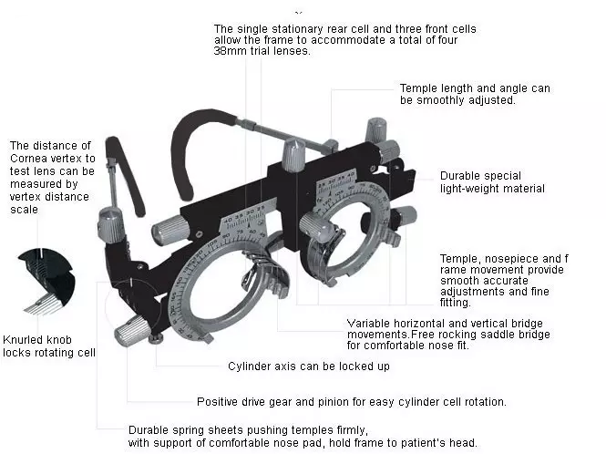 TF-P50 Ophthalmic Equipment Trial Frame