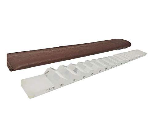 Ophthalmic Optical Vertical (15) Prism Bar Eye Set/w Leather Pouch - Lunar Health Store