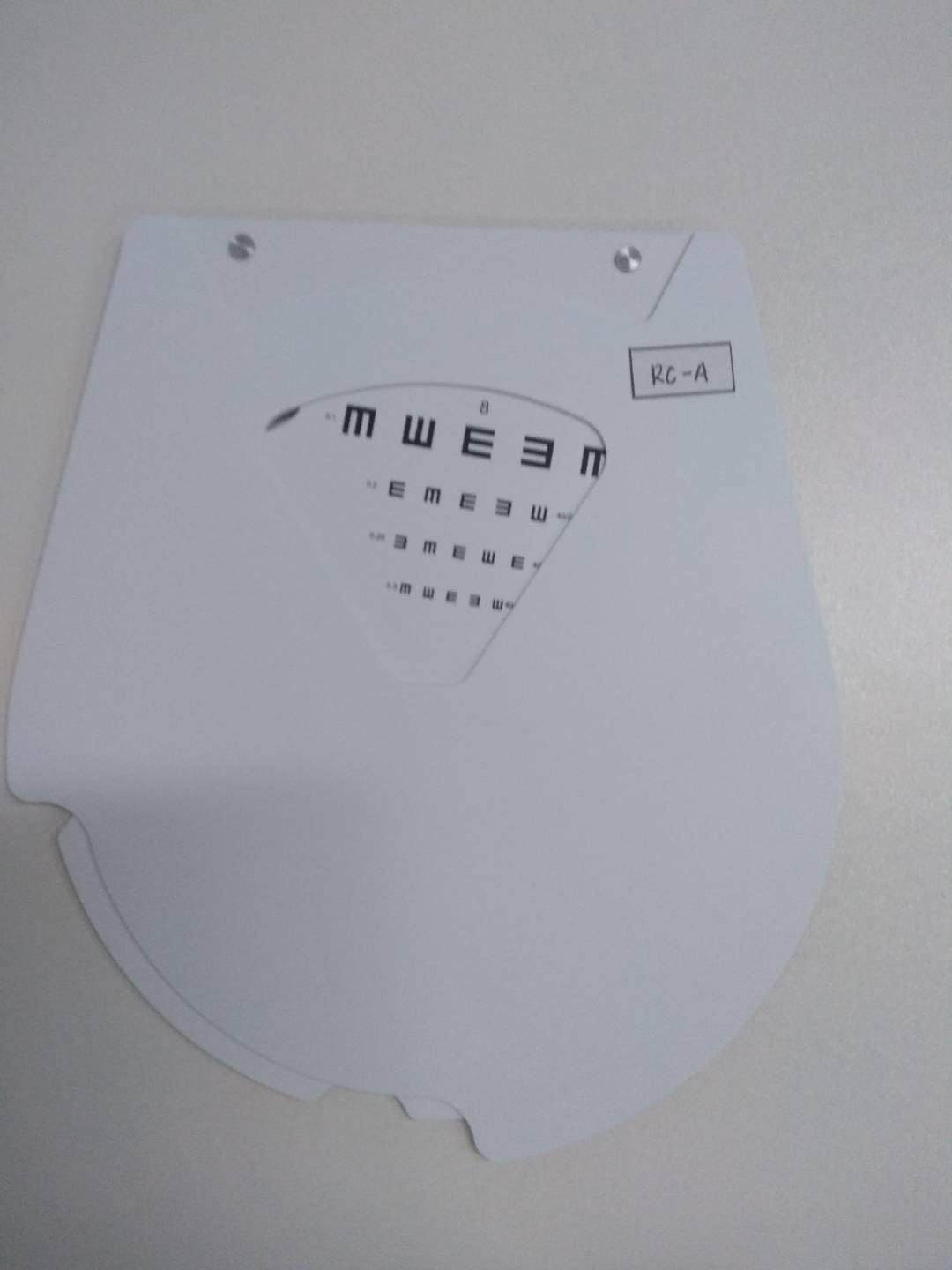Optic Instrument/phoroptor near vision replacement card point chart RC-A card - Lunar Health Store