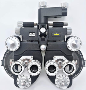 Optic Vision Tester Manual Refractor Metal Black Optical Optometry - Lunar Health Store
