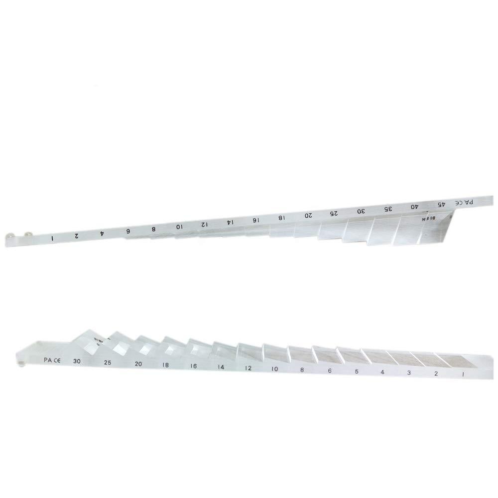 Optical Prism Bar Set Horizontal (16) & Vertical (15) Eye Prism Bars/w Aluminum case - Lunar Health Store