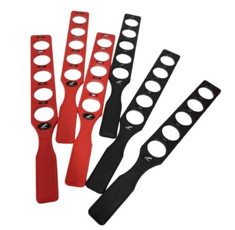 6 Plastic Retinoscopy Rack Lens Bars (30 Lenses) Set