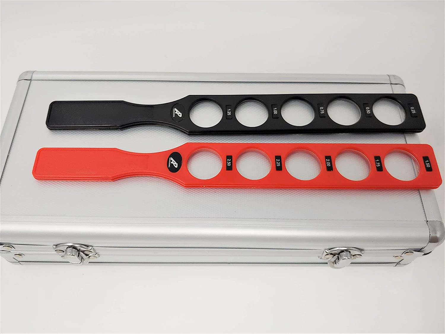 8 Plastic Retinoscopy Rack Lens Bars (40 Lenses) Set