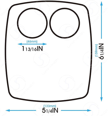 SL-B5 Slit Lamp Breath Shield